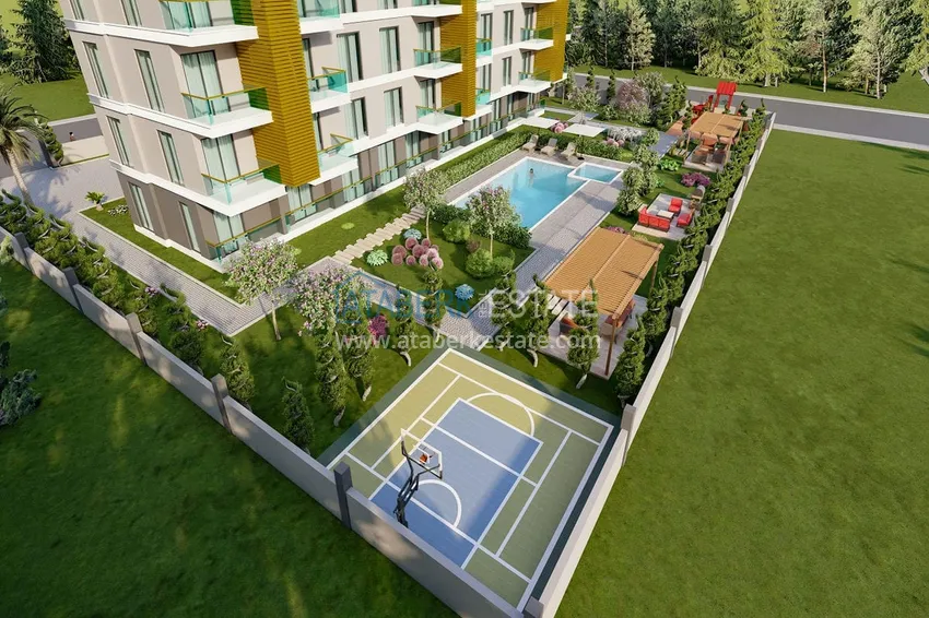 Новый привлекательный проект жилого комплекса в Газипаше! Старт продаж!  16 