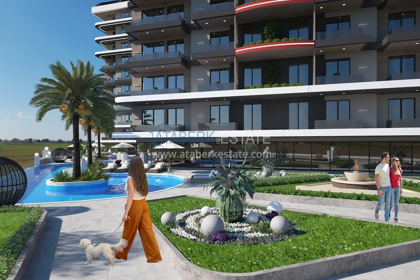 Инвестиционная недвижимость – комплекс семейного типа на этапе строительства в Демирташе  16 