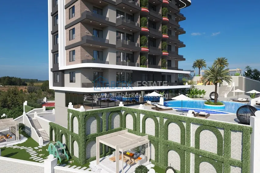 Инвестиционная недвижимость – комплекс семейного типа на этапе строительства в Демирташе  17 