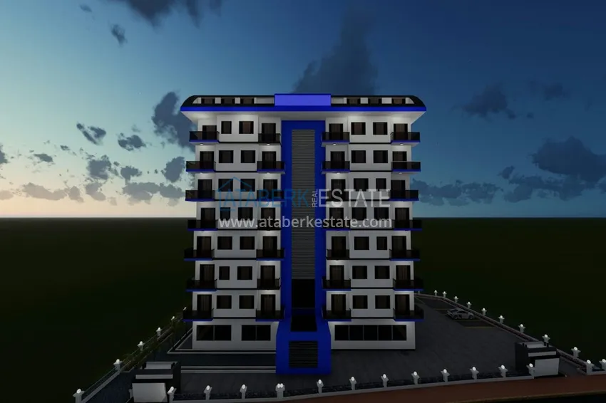 Новый привлекательный проект жилого комплекса в районе Авсаллар 18 