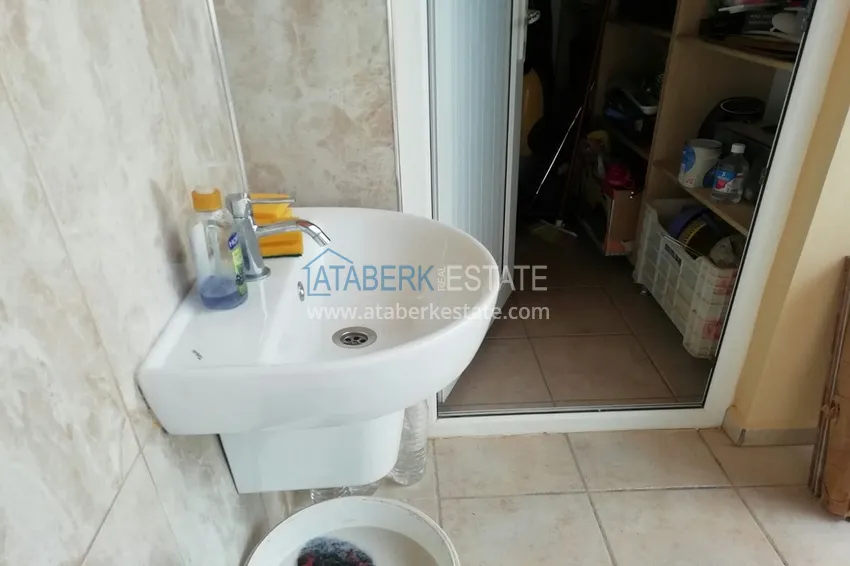 Приобрести Частично меблированная квартира 3+1 в Газипаше, район Пазарджи всего в 500 метрах от моря 20 