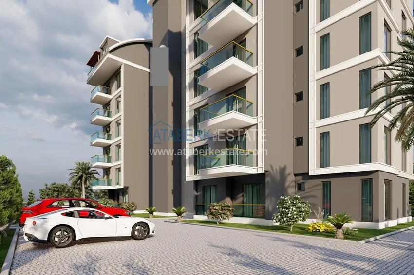 Новый привлекательный проект жилого комплекса в Газипаше! Старт продаж!  18 