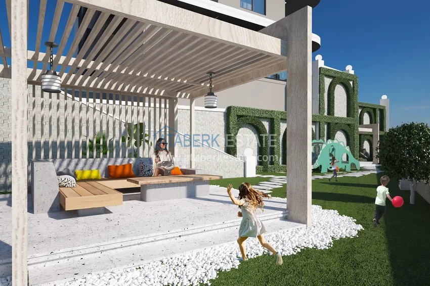 Инвестиционная недвижимость – комплекс семейного типа на этапе строительства в Демирташе  18 