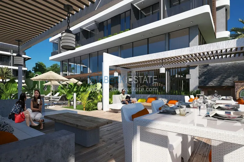 Квартиры и пентхаусы в комплексе на этапе строительства – Алания, район Каргыджак 19 