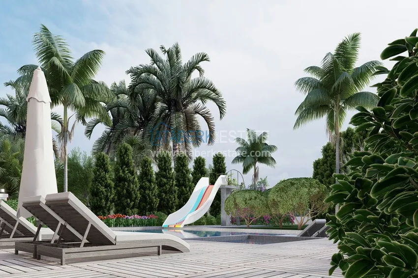 Новый бутик-комплекса на этапе строительства в районе Авсаллар 18