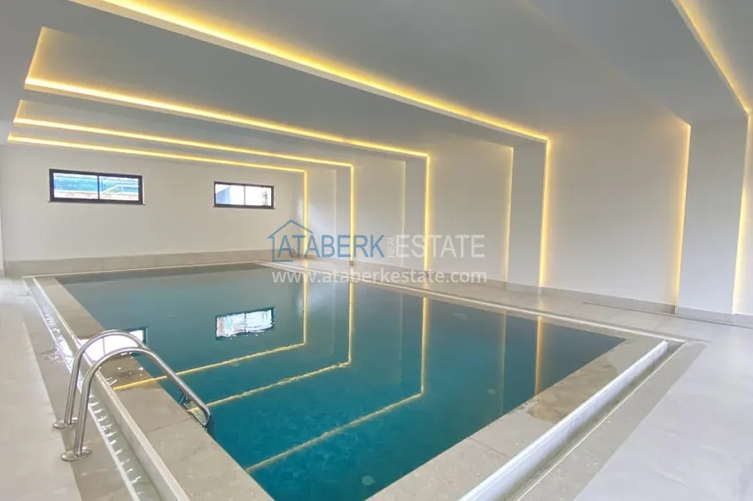 Квартира с новой мебелью и качественной чистовой отделкой в районе Кестель на первой береговой 18 