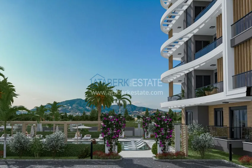 Инвестиционно-привлекательный проект жилого комплекса в Газипаше – 800 метрах от моря 17 