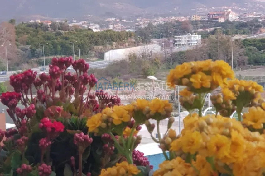 Приобрести Квартира 1+1 с видом на горы и застеклённым балконом в резиденции премиум-класса в районе Джикджилли, Алания 19 