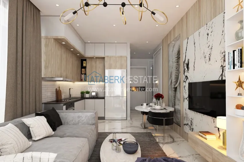 Приобрести Недвижимость от застройщика в новом комплексе - Алания, район Каргыджак 1 