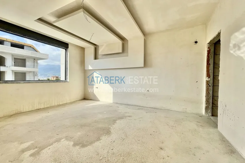 Приобрести Квартира 3+1 с отдельной кухней и авторской отделкой в эксклюзивном жилом комплексе, район Оба – Алания 1 