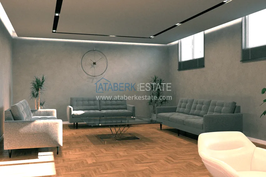 Квартиры и пентхаусы в центре Газипаши с рассрочкой в комплексе на этапе строительства 17 