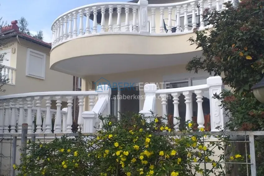 Двухэтажная вилла в Алании в горном коттеджном комплексе 9 