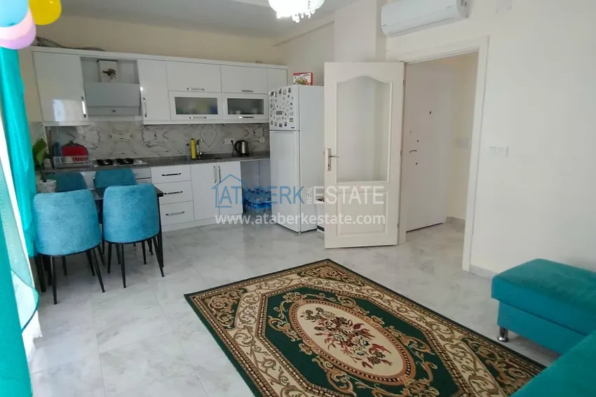 Приобрести Трехкомнатная квартира с мебелью в доме городского типа – Авсаллар, Алания 3 