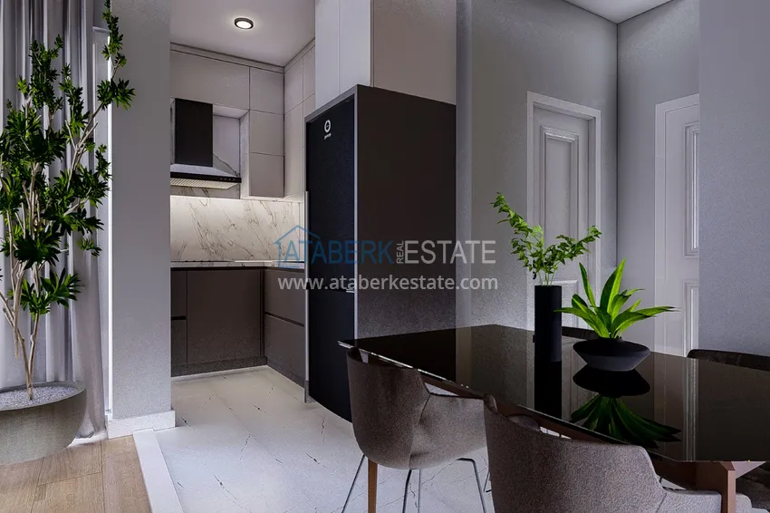 Приобрести Квартиры в строящемся малоэтажном комплексе в Газипаше, район Пазарджи  2 