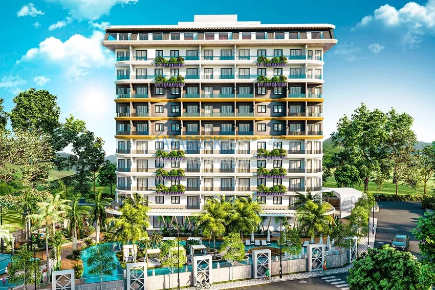 Новый инвестиционный проект резиденции в сегменте комфорт – Алания, Авсаллар 2