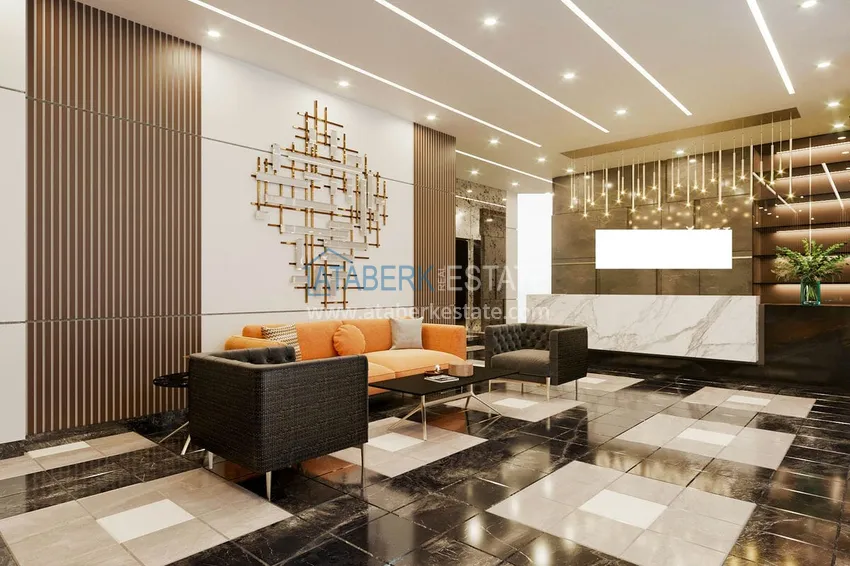 Квартиры в рассрочку на начальном этапе строительства – Алания, Демирташ 18 