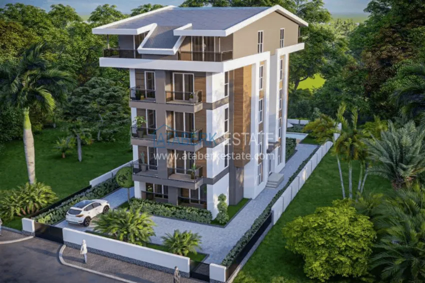 Новый бутик-проект в центральной части Газипаши, район Пазарджи 1 