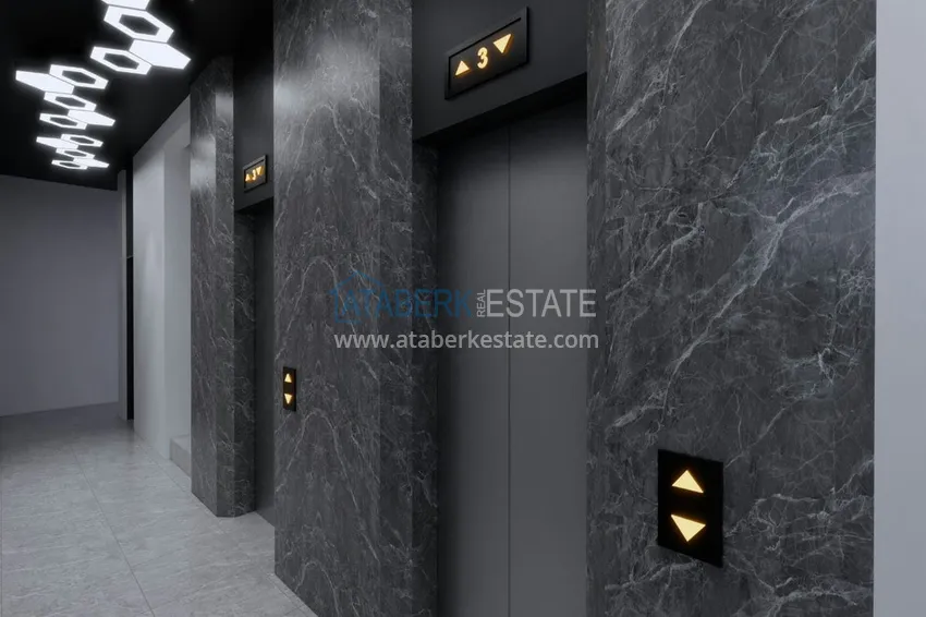 Новый бутик-комплекса на этапе строительства в районе Авсаллар 19