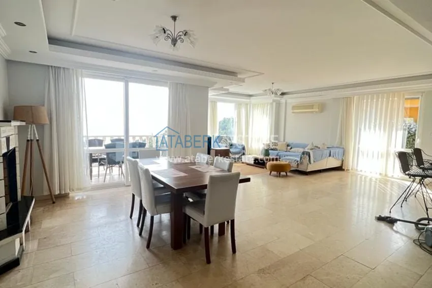 Приобрести Меблированная вилла с видовыми характеристиками в районе Бекташ Алания 1 