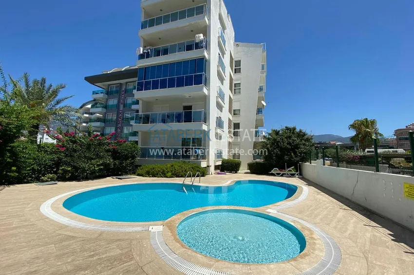 Квартира 1+1 меблированная, район Оба, Алания в комплексе с инфраструктурой 1 