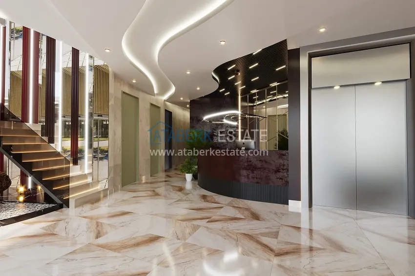 Новый инвестиционный проект резиденции с хорошей инфраструктурой в Газипаше 19 