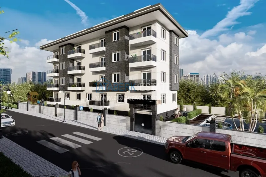 Квартира от инвестора в строящемся комплексе в 200 метрах от моря в Алании, Окурджалар 2 