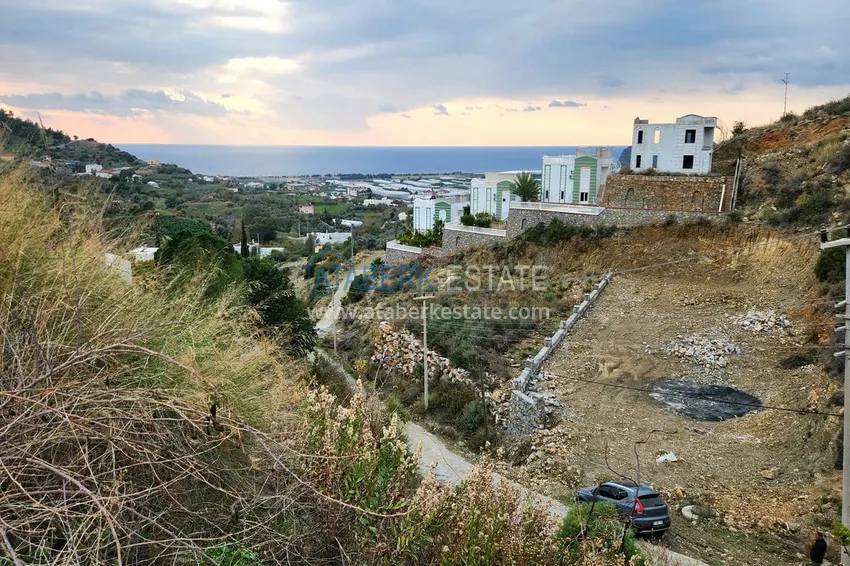 Продажа земли с разрешением на строительство виллы - Газипаша 1 