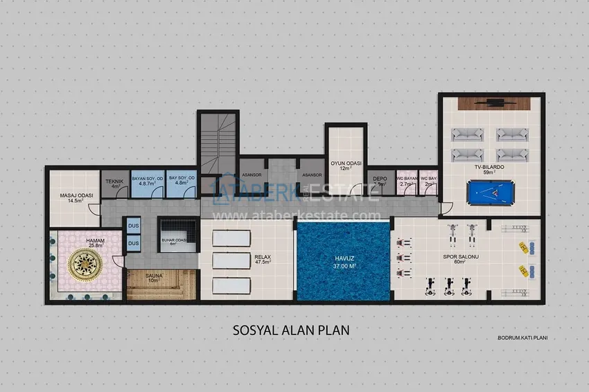 Купить дешево Новый инвестиционный проект жилого комплекса в Алании – район Паяллар  1 