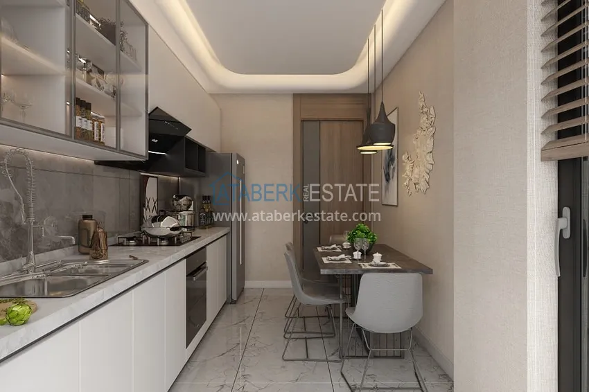 Приобрести Недвижимость на этапе строительства – комплекс семейного типа в Дошемеалты, Анталья 29 