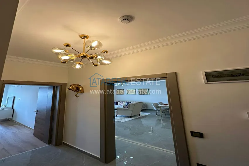 Приобрести Квартира 1+1 с новой мебелью, видом на море и горы, Махмутлар – Алания 3 