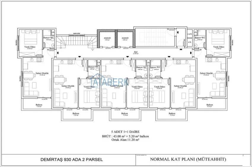 Купить дешево Инвестиционная недвижимость – комплекс семейного типа на этапе строительства в Демирташе  2 