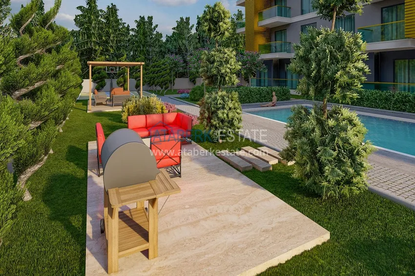 Новый привлекательный проект жилого комплекса в Газипаше! Старт продаж!  20 