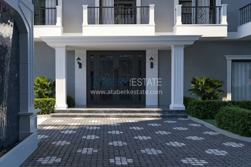 Квартира 1+1 на этапе строительства, от инвестора в комплексе центр Алании 15 