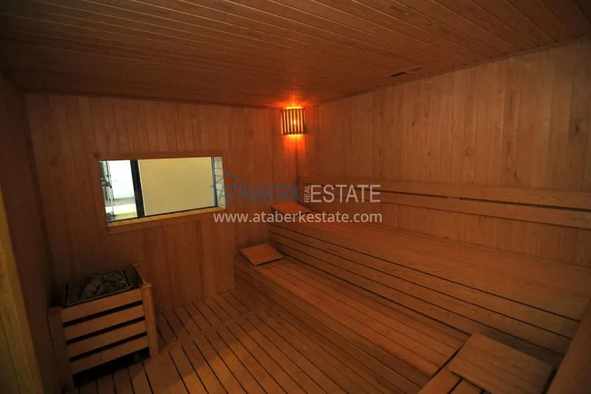 Садовый дуплекс 2+1 в Кестеле с мебелью в благоустроенном комплексе, подходит для гражданства 23 