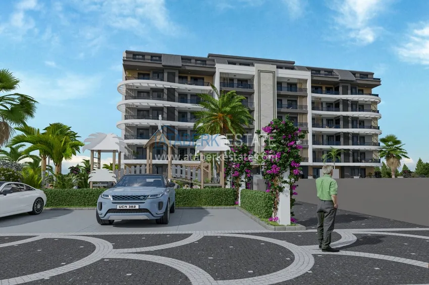 Инвестиционно-привлекательный проект жилого комплекса в Газипаше – 800 метрах от моря 20 