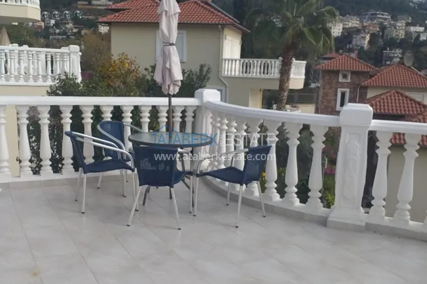 Приобрести Двухэтажная вилла в Алании в горном коттеджном комплексе 11 