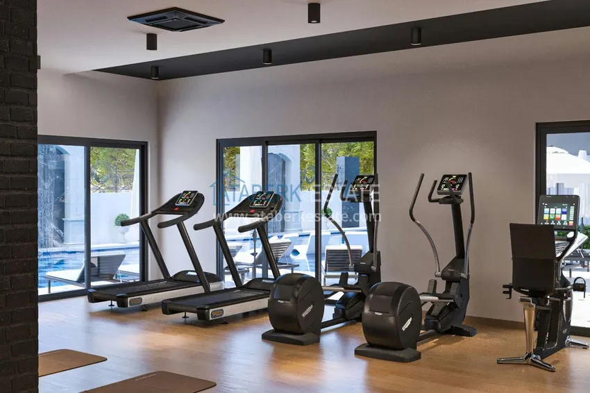 Квартира 1+1 на этапе строительства, от инвестора в комплексе центр Алании 18 