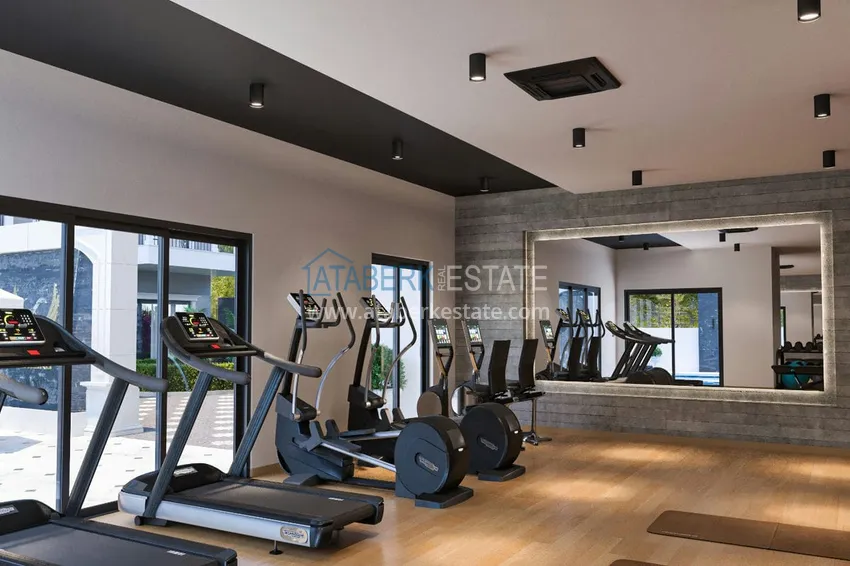 Квартира 1+1 на этапе строительства, от инвестора в комплексе центр Алании 19 