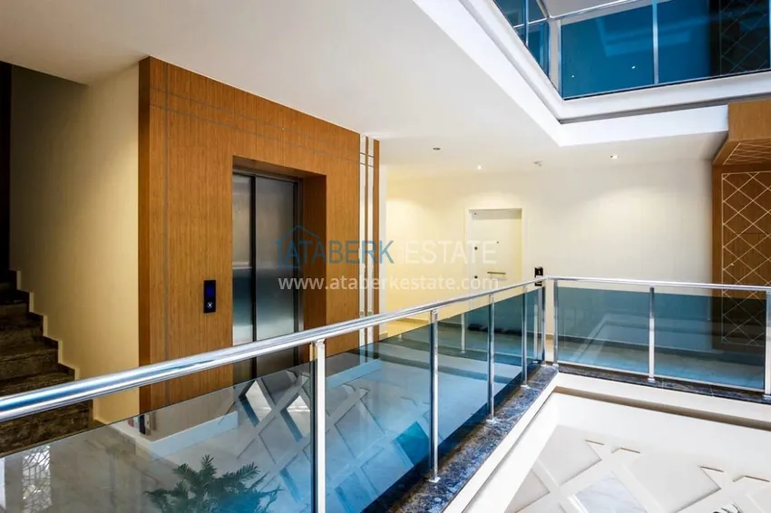 На аренде квартира 1+1 с выходом в сад в курортном районе Алании - Авсаллар C1 27 