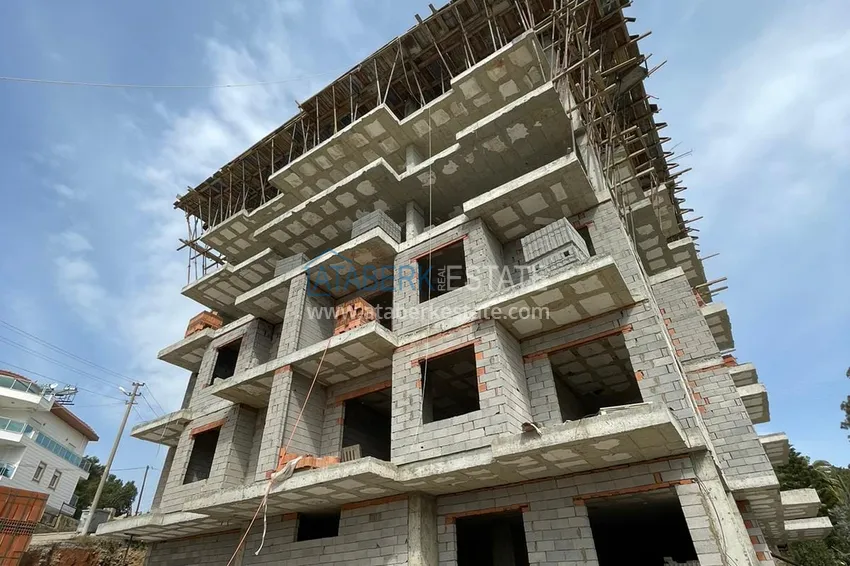 Новый бутик-комплекса на этапе строительства в районе Авсаллар 30