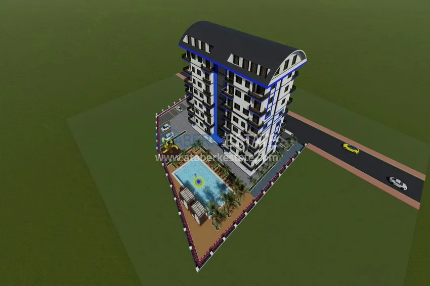Новый привлекательный проект жилого комплекса в районе Авсаллар 2 