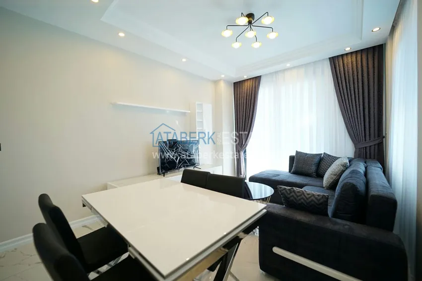 Приобрести Квартира с новой мебелью и качественной чистовой отделкой в районе Кестель на первой береговой 3 