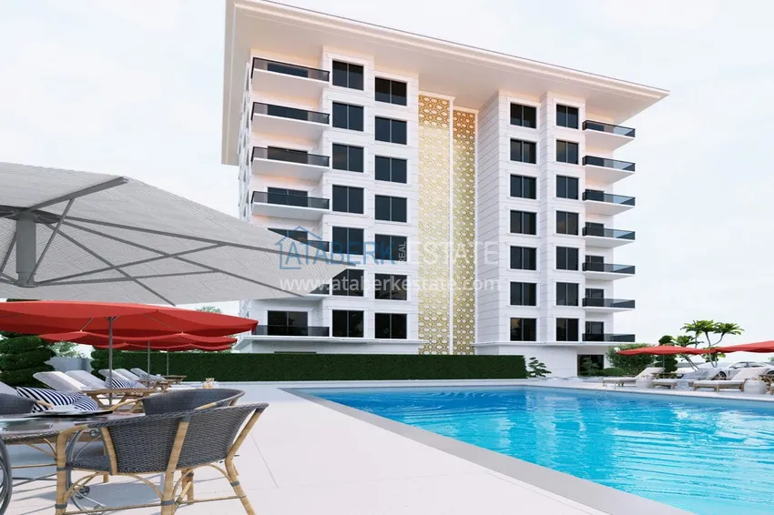 Инвестиционная недвижимость в Авсалларе – квартиры на этапе котлована  1 