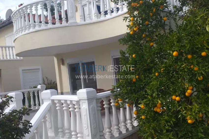 Двухэтажная вилла в Алании в горном коттеджном комплексе 10 