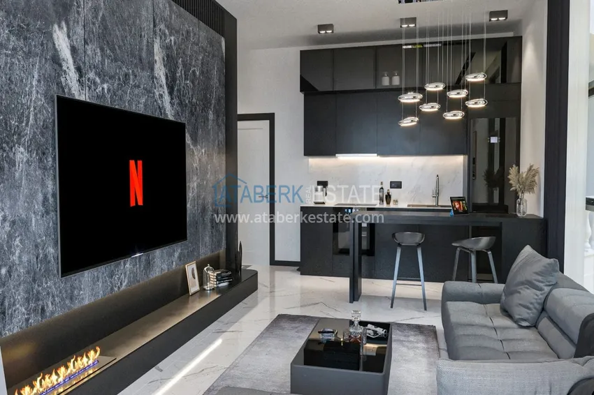 Приобрести Квартира 1+1 на этапе строительства, от инвестора в комплексе центр Алании 2 