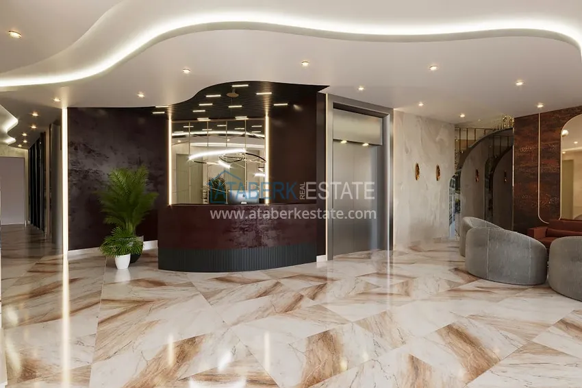 Новый инвестиционный проект резиденции с хорошей инфраструктурой в Газипаше 20 