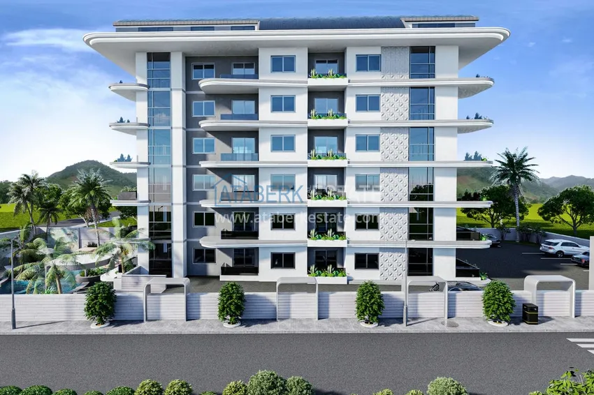 Недвижимость от застройщика – новый проект офф-плана в Газипаше  2 