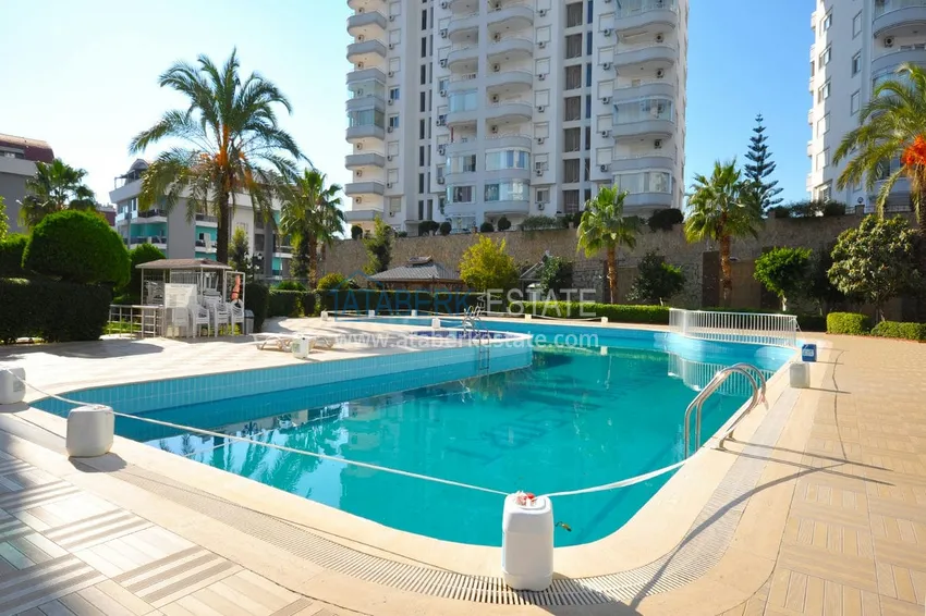 Дуплекс 5+1 с мебелью и видом на море, район Джикджилли – Алания 2 