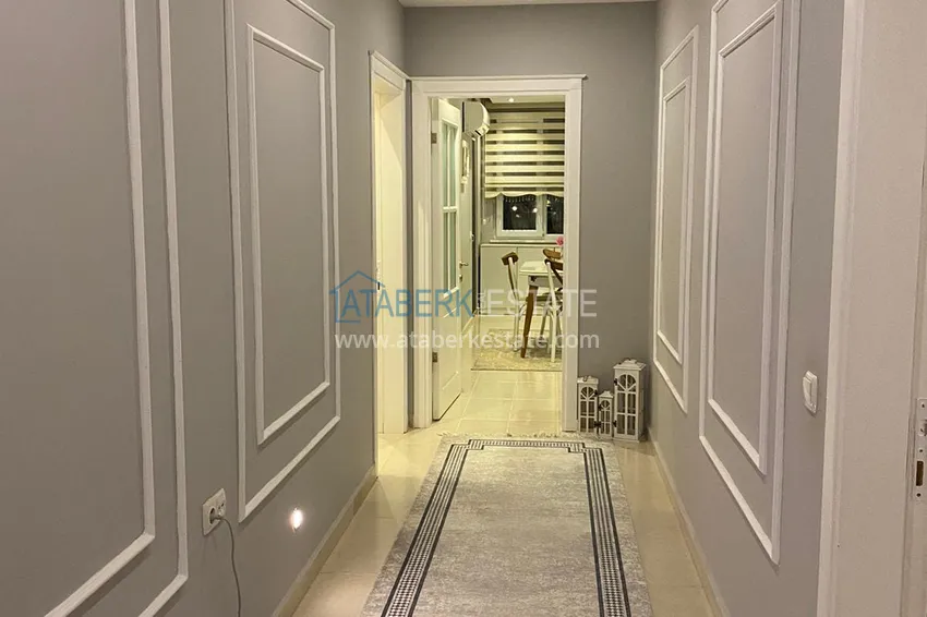 Приобрести Четырехкомнатная квартира с мебелью в Алании - район Тосмур 2 