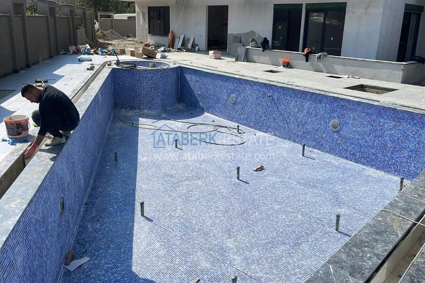 Комфортабельный бутик-комплекс на этапе строительства в Алании – район Оба 5